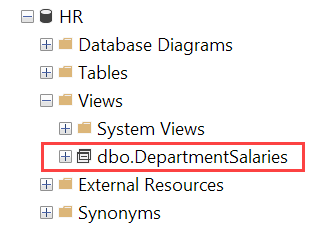 EF Core Database Views